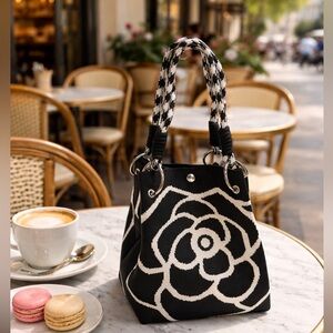 😍Trending !Rose Canvas Hand Tote